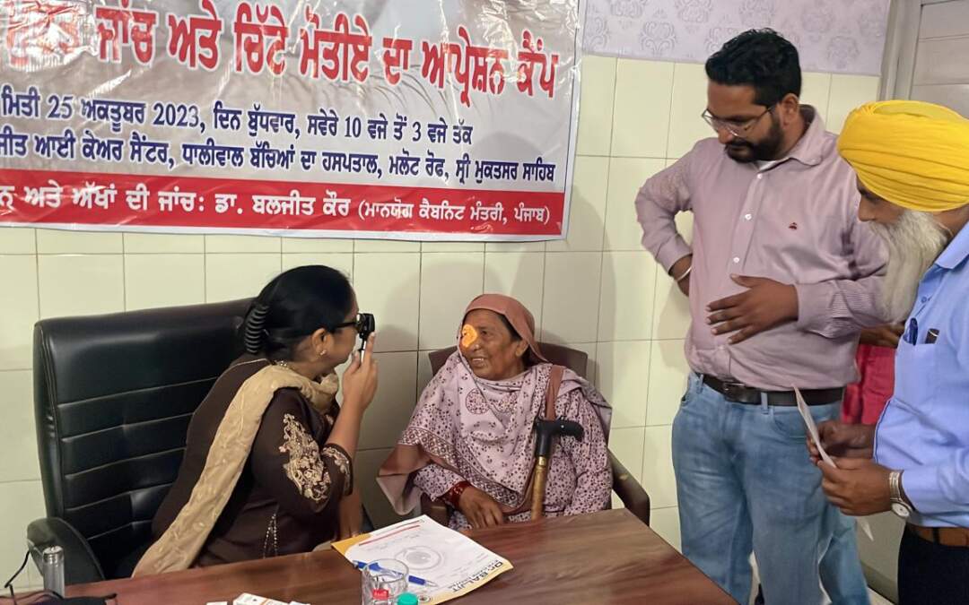 ਮੰਤਰੀ ਬਣ ਕੇ ਵੀ ਜਾਰੀ ਰੱਖੀ ਹੈ ਡਾ: ਬਲਜੀਤ ਕੌਰ ਨੇ ਮਨੁੱਖਤਾ ਦੀ ਸੇਵਾ
