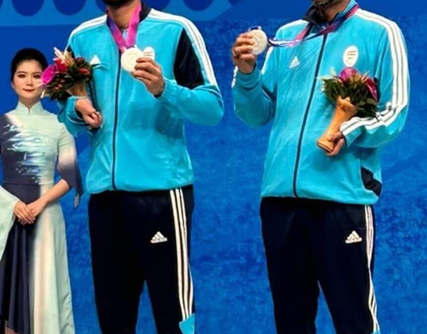 ਹਰਭਜਨ ਸਿੰਘ ਈ.ਟੀ.ਓ ਨੇ ਪੀ.ਐਸ.ਪੀ.ਸੀ.ਐਲ ਅਧਿਕਾਰੀ ਰਾਜਕੁਮਾਰ ਨੂੰ ਪੈਰਾ ਏਸ਼ੀਅਨ ਖੇਡਾਂ ਵਿੱਚ ਚਾਂਦੀ ਦਾ ਤਮਗਾ ਜਿੱਤਣ ਲਈ ਵਧਾਈ ਦਿੱਤੀ