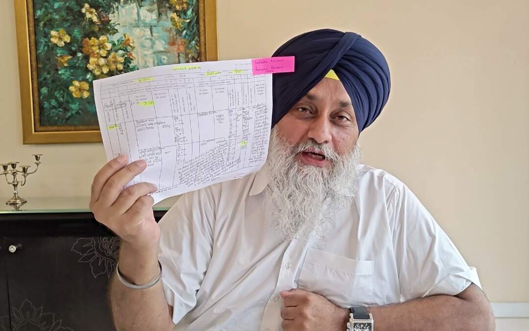 ਪੀ ਏ ਯੂ ਵਿਖੇ ਆਪਣੀ ਜਾਅਲੀ ਬਹਿਸ ਦੌਰਾਨ ਕੀਤੇ ਕੂੜ ਪ੍ਰਚਾਰ ਲਈ 10 ਦਿਨਾਂ ਵਿਚ ਮੁਆਫੀ ਮੰਗੋ ਜਾਂ ਫਿਰ ਫੌਜਦਾਰੀ ਮਾਣਹਾਨੀ ਦਾ ਸਾਹਮਣਾ ਕਰੋ: ਸੁਖਬੀਰ ਸਿੰਘ ਬਾਦਲ ਨੇ ਮੁੱਖ ਮੰਤਰੀ ਨੂੰ ਆਖਿਆ