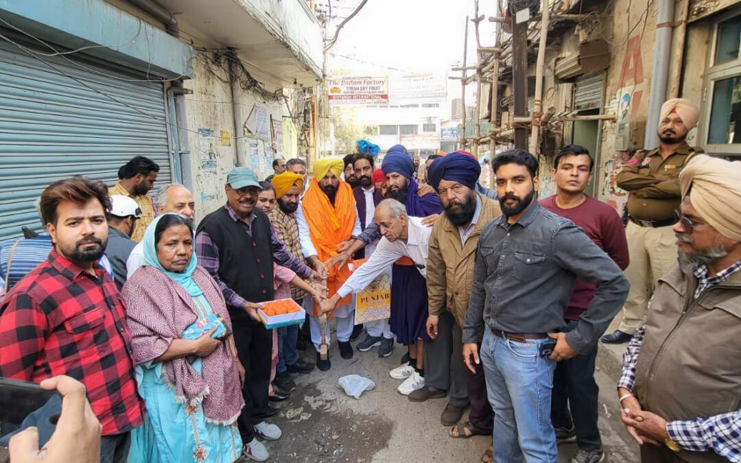 ਵਿਧਾਇਕ ਕੁਲਵੰਤ ਸਿੰਘ ਸਿੱਧੂ ਦੀ ਅਗਵਾਈ ‘ਚ ਹਲਕੇ ‘ਚ ਵਿਕਾਸ ਕਾਰਜ਼ ਜਾਰੀ