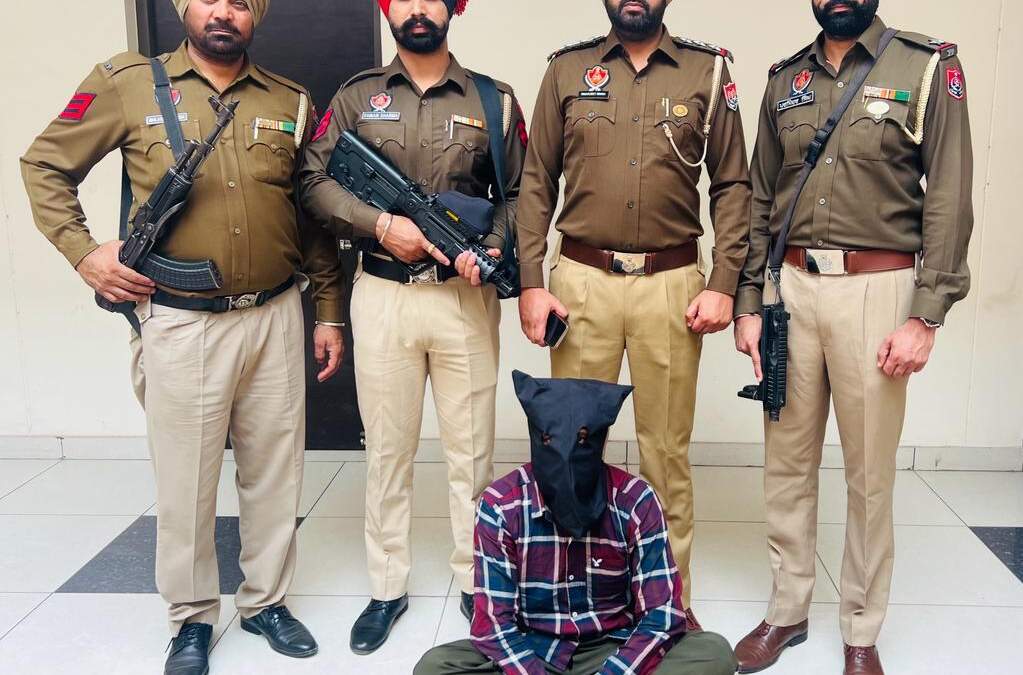 ਐਸ.ਏ.ਐਸ.ਨਗਰ ਪੁਲਿਸ ਨੇ ਗੋਲਡੀ ਬਰਾੜ ਅਤੇ ਸਾਬਾ ਅਮਰੀਕਾ ਦੇ ‘ਵਾਂਟਡ ਸ਼ੂਟਰ’ ਨੂੰ ਕੀਤਾ ਗ੍ਰਿਫਤਾਰ