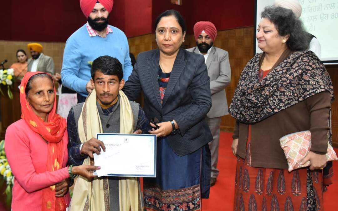 ਪੰਜਾਬ ਸਰਕਾਰ ਵੱਲੋਂ ਦਿਵਿਆਂਗਜਨਾਂ ਲਈ ਰਾਖਵੀਆਂ ਅਸਾਮੀਆਂ ਭਰਨ ਲਈ ਕਾਰਵਾਈ ਤੇਜ਼: ਡਾ. ਬਲਜੀਤ ਕੌਰ