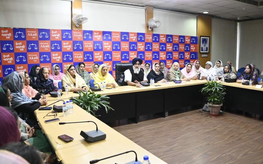 ਅਕਾਲੀ ਦਲ ਔਰਤਾਂ ਨੂੰ ਹਰ ਪੱਧਰ ’ਤੇ ਬਣਦਾ ਸਤਿਕਾਰ ਦੇਣ ਲਈ ਵਚਨਬੱਧ: ਸੁਖਬੀਰ ਸਿੰਘ ਬਾਦਲ