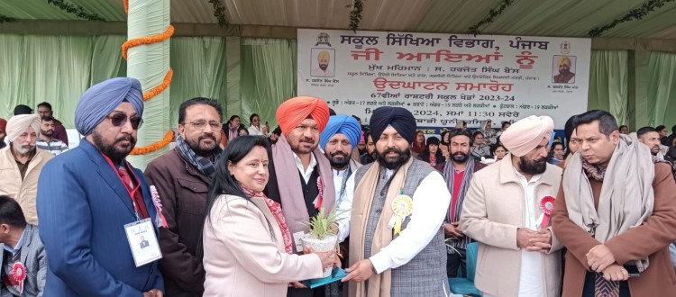 ਸਿੱਖਿਆ ਮੰਤਰੀ ਬੈਂਸ ਵੱਲੋਂ ਉਦਘਾਟਨ ਨਾਲ਼ ਲੁਧਿਆਣਾ ਵਿਖੇ ਰਾਸ਼ਟਰੀ ਖੇਡਾਂ ਧੂਮ-ਧੜੱਕੇ ਨਾਲ਼ ਸੁਰੂ