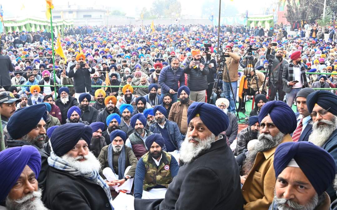 ਸੁਖਬੀਰ ਸਿੰਘ ਬਾਦਲ ਵੱਲੋਂ ਪੰਜਾਬੀਆਂ ਨੂੰ ਪੰਜਾਬ ਦੀ ਮਜ਼ਬੂਤੀ ਲਈ ਅਕਾਲੀ ਦਲ ਨੂੰ ਮਜ਼ਬੂਤ ਕਰਨ ਦੀ ਅਪੀਲ