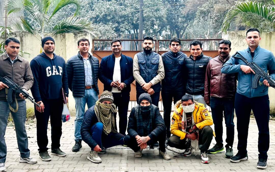 ਚੰਡੀਗੜ੍ਹ ਗੋਲੀ ਕਾਂਡ: ਪੰਜਾਬ ਪੁਲਿਸ ਨੇ ਕੇਂਦਰੀ ਏਜੰਸੀਆਂ ਨਾਲ ਮਿਲ ਕੇ ਗੈਂਗਸਟਰ ਗੋਲਡੀ ਬਰਾੜ ਦੇ ਤਿੰਨ ਸਾਥੀਆਂ ਨੂੰ ਗੋਰਖਪੁਰ ਤੋਂ ਕੀਤਾ ਗ੍ਰਿਫਤਾਰ