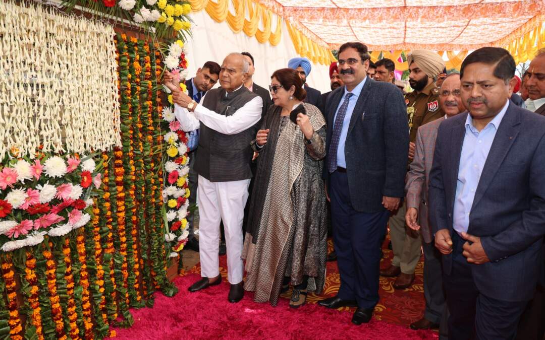 ਯੂ.ਟੀ. ਵਿੱਚ ਮੈਡੀਕਲ ਬੁਨਿਆਦੀ ਢਾਂਚੇ ਨੂੰ ਵਧਾਉਣ ਲਈ ਹੋਸਟਲ ਬਲਾਕ ਲਈ ਨੀਂਹ ਪੱਥਰ ਰੱਖਿਆ ਚੰਡੀਗੜ੍ਹ