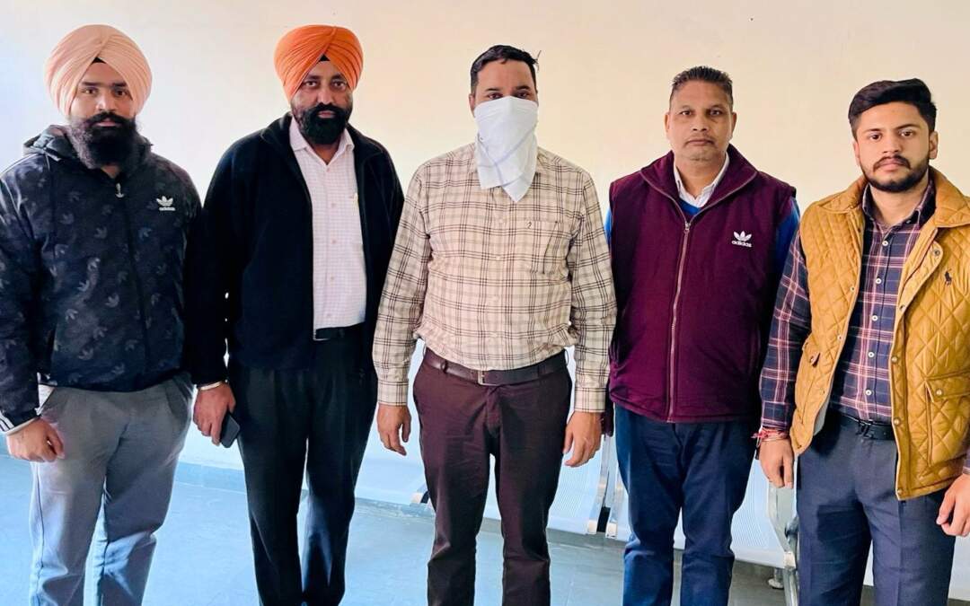 6 ਲੱਖ ਰੁਪਏ ਦੀ ਰਿਸ਼ਵਤ ਲੈਣ ਵਾਲਾ ਏ.ਐਸ.ਆਈ. ਵਿਜੀਲੈਂਸ ਬਿਊਰੋ ਵੱਲੋਂ ਗ੍ਰਿਫਤਾਰ