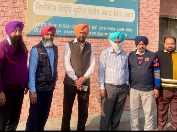 ਇੱਕ ਲੱਖ ਰੁਪਏ ਦੀ ਰਿਸ਼ਵਤ ਲੈਣ ਦੇ ਦੋਸ਼ ਹੇਠ ਵਿਜੀਲੈਂਸ ਬਿਊਰੋ ਵੱਲੋਂ ਸਾਬਕਾ ਕਾਨੂੰਗੋ ਗ੍ਰਿਫਤਾਰ