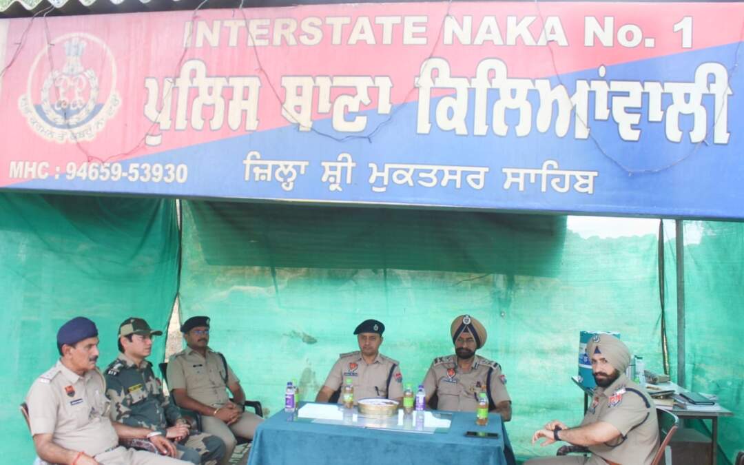 ਓਪੀਐਸ ਸੀਲ-VI: ਪੰਜਾਬ ਪੁਲਿਸ ਵੱਲੋਂ ਚੋਣਾਂ ਤੋਂ ਪਹਿਲਾਂ ਨਸ਼ਾ ਅਤੇ ਸ਼ਰਾਬ ਦੀ ਤਸਕਰੀ ਨੂੰ ਰੋਕਣ ਲਈ 10 ਸਰਹੱਦੀ ਜ਼ਿਲ੍ਹਿਆਂ ਦੇ 220 ਐਂਟਰੀ/ਐਗਜ਼ਿਟ ਪੁਆਇੰਟ ਸੀਲ
