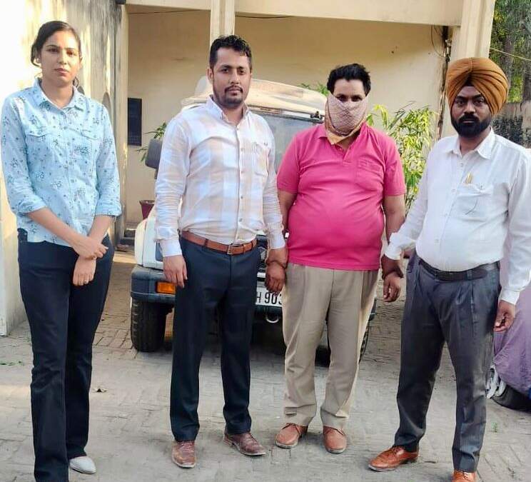 4500 ਰੁਪਏ ਰਿਸ਼ਵਤ ਲੈਂਦਾ ਸਹਾਇਕ ਸਬ ਇੰਸਪੈਕਟਰ ਵਿਜੀਲੈਂਸ ਬਿਊਰੋ ਵੱਲੋਂ ਕਾਬੂ