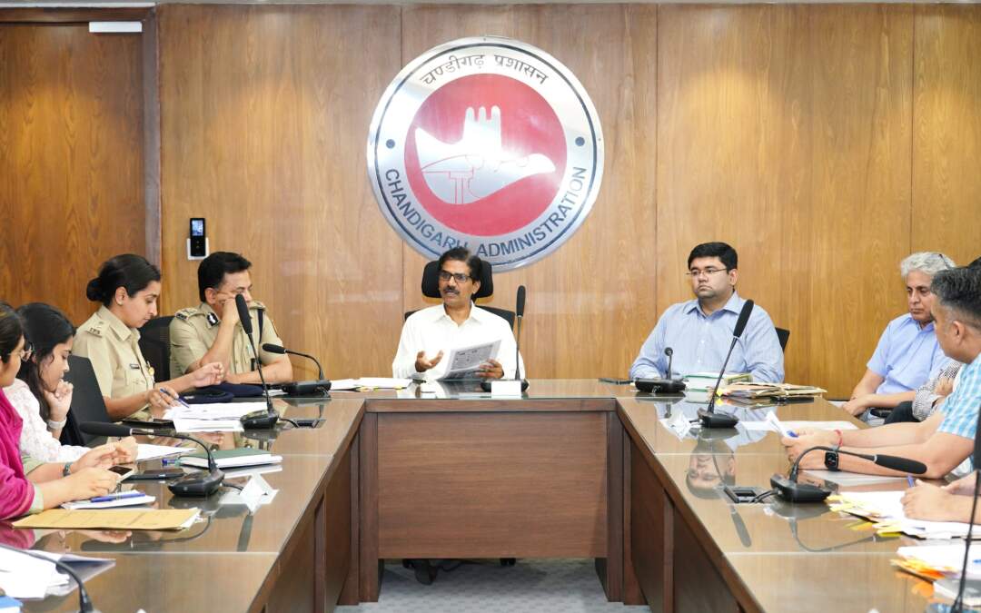 ਚੰਡੀਗੜ੍ਹ ਸੰਸਦੀ ਹਲਕੇ ਲਈ ਲੋਕ ਸਭਾ 2024 ਦੀਆਂ ਆਮ ਚੋਣਾਂ ਲਈ ਚੋਣ ਤਿਆਰੀਆਂ ਦੀ ਸਮੀਖਿਆ