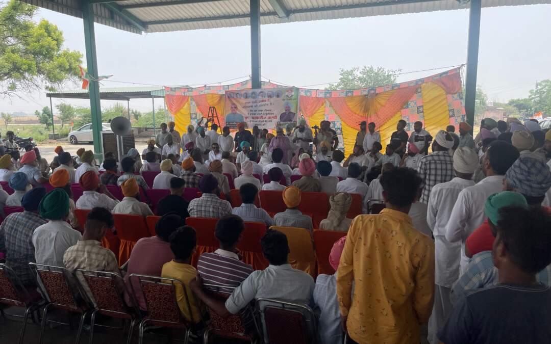 ਲੋਕ ਸਭਾ ਪਟਿਆਲਾ ਤੋਂ ਡਾ: ਗਾਂਧੀ ਦੀ ਜਿੱਤ ਨਿਸਚਿਤ ਨਜ਼ਰ ਆ ਰਹੀ ਹੈ ।ਸਨੂਰ ਦੇ ਡੇਢ ਦਰਜਨ ਪਿੰਡਾਂ ਦਾ ਦੌਰਾ ਕੀਤਾ।