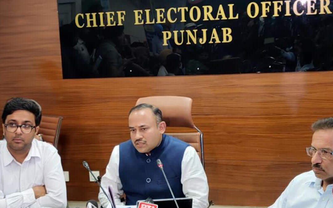 ਲੋਕ ਸਭਾ ਚੋਣਾਂ-2024 ਲਈ ਪੰਜਾਬ ਦੇ ਕੁੱਲ ਵੋਟਰਾਂ ਦੀ ਅੰਤਮ ਸੂਚੀ ਜਾਰੀ: ਸਿਬਿਨ ਸੀ