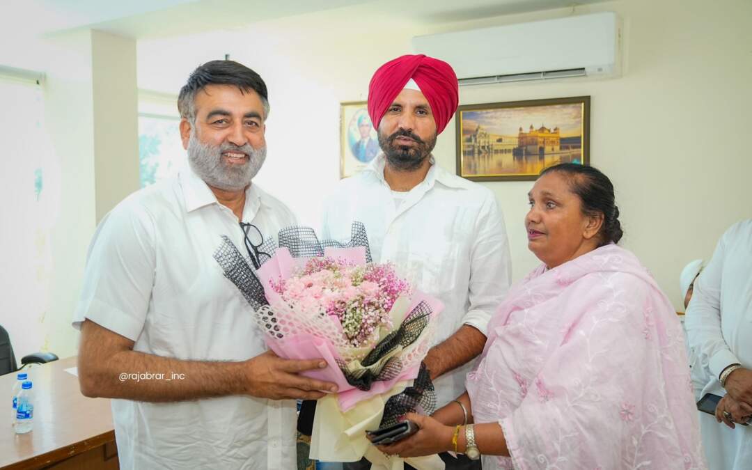 ਲੁਧਿਆਣਾ ਤੋਂ ਸੰਸਦ ਮੈਂਬਰ ਅਮਰਿੰਦਰ ਸਿੰਘ ਰਾਜਾ ਵੜਿੰਗ ਨੇ ਅੱਜ ਗਿੱਦੜਬਾਹਾ ਦੇ ਵਿਧਾਇਕ ਵਜੋਂ ਦਿੱਤਾ ਅਸਤੀਫਾ