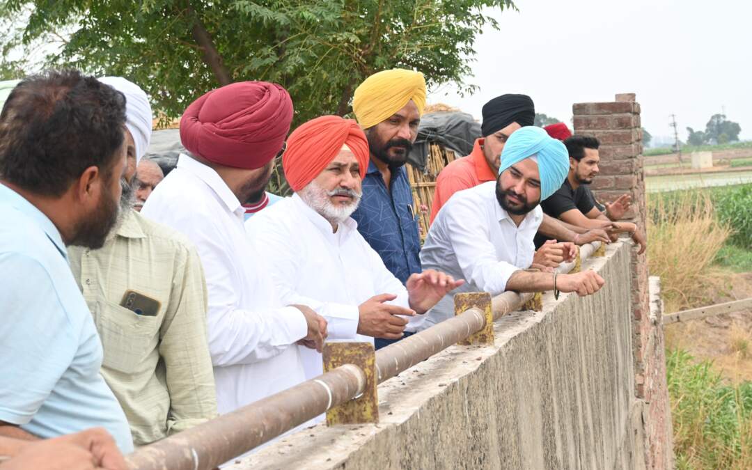 ਜਲ ਸਰੋਤ ਮੰਤਰੀ ਚੇਤਨ ਸਿੰਘ ਜੌੜਾਮਾਜਰਾ ਵੱਲੋਂ ਡੇਰਾ ਬੱਸੀ ਦਾ ਦੌਰਾ