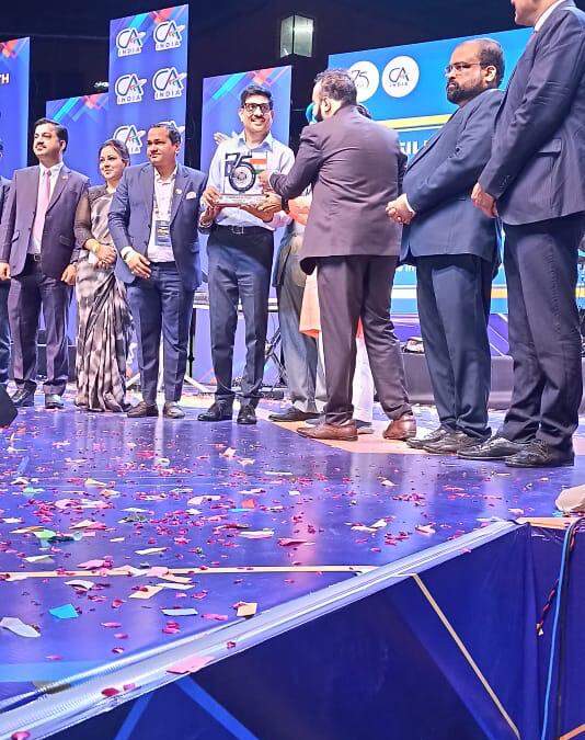 ਪੀ.ਸੀ.ਏ. ਦੇ ਵਿੱਤ ਸਕੱਤਰ ਸੀ.ਏ. ਸੁਨੀਲ ਗੁਪਤਾ ਨੂੰ ਯਸ਼ਸਵੀ ਸੀ.ਏਜ਼ ਦਾ ਅਵਾਰਡ, ਪੀ.ਸੀ.ਏ. ਪ੍ਰਧਾਨ ਸ਼੍ਰੀ ਅਮਰਜੀਤ ਮਹਿਤਾ ਨੇ ਦਿੱਤੀ ਵਧਾਈ