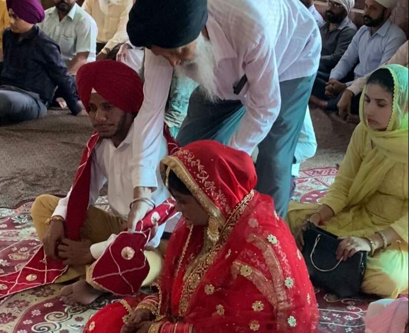 ਪ੍ਰਭ ਆਸਰਾ ਸੰਸਥਾ ਨੇ ਆਪਣੀ ਇੱਕ ਪਰਿਵਾਰਕ ਮੈਂਬਰ ਦੇ ਆਨੰਦ ਕਾਰਜ ਕਰਵਾਏ