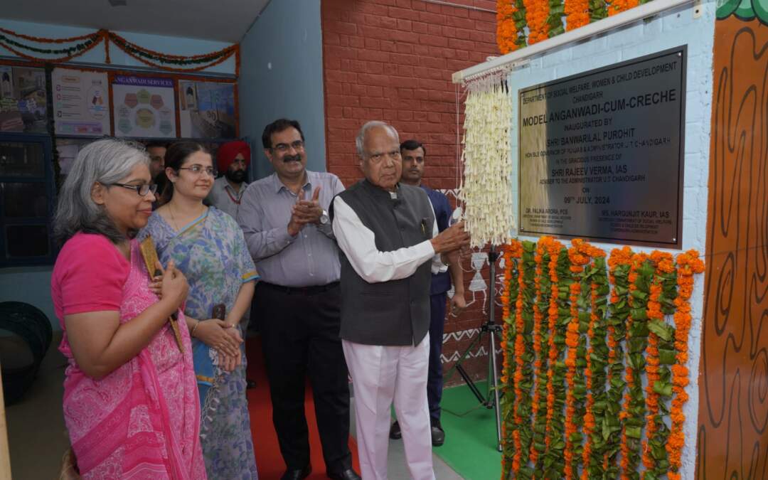 ਦਾਦੂਮਾਜਰਾ ਵਿੱਚ ਪਹਿਲੀ ਮਾਡਲ ਆਂਗਣਵਾੜੀ-ਕਮ-ਕਰੈਚ ਦਾ ਇਤਿਹਾਸਕ ਉਦਘਾਟਨ, ਯੂ.ਟੀ. ਚੰਡੀਗੜ੍ਹ