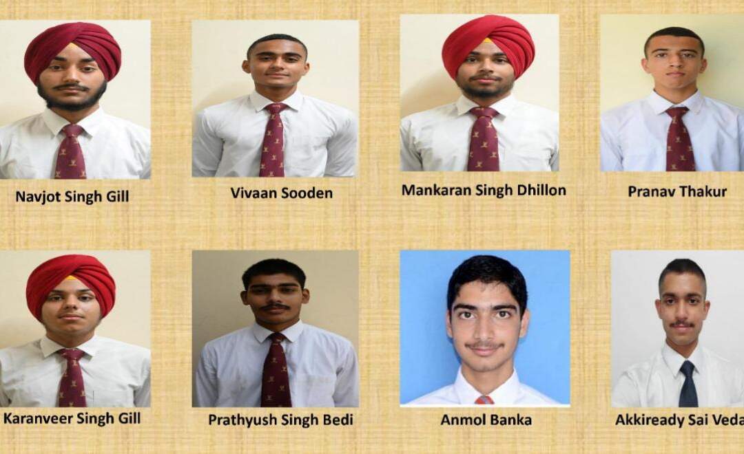 ਮਹਾਰਾਜਾ ਰਣਜੀਤ ਸਿੰਘ ਪ੍ਰੈਪਰੇਟਰੀ ਇੰਸਟੀਚਿਊਟ ਦੇ ਅੱਠ ਹੋਰ ਕੈਡਿਟਾਂ ਦੀ ਐਨ.ਡੀ.ਏ. ਲਈ ਚੋਣ
