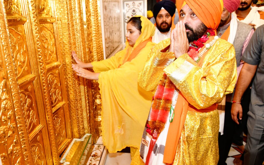 ਮੁੱਖ ਮੰਤਰੀ ਨੇ ਤਖ਼ਤ ਸ੍ਰੀ ਹਜ਼ੂਰ ਸਾਹਿਬ, ਨਾਂਦੇੜ ਵਿਖੇ ਮੱਥਾ ਟੇਕਿਆ