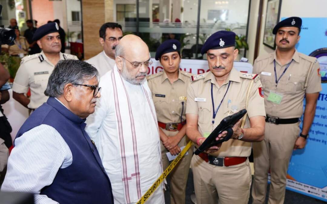 ਕੇਂਦਰੀ ਗ੍ਰਹਿ ਮੰਤਰੀ ਸ਼. ਅਮਿਤ ਸ਼ਾਹ ਨੇ ਨਵੇਂ ਅਪਰਾਧਿਕ ਕਾਨੂੰਨ ਲਾਗੂ ਕਰਨ ਦੀ ਸਮੀਖਿਆ ਕਰਨ ਅਤੇ ਰਾਸ਼ਟਰੀ ਐਪਸ ਲਾਂਚ ਕਰਨ ਲਈ ਯੂਟੀ ਚੰਡੀਗੜ੍ਹ ਦਾ ਦੌਰਾ ਕੀਤਾ