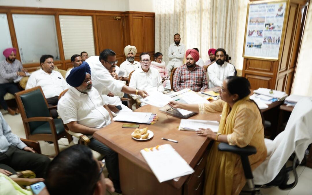 ਡਾ. ਬਲਜੀਤ ਕੌਰ ਨੇ ਐਟ੍ਰੋਸਿਟੀ ਐਕਟ ਲਾਗੂ ਕਰਨ ਲਈ ਕੀਤੀ ਉੱਚ-ਪੱਧਰੀ ਮੀਟਿੰਗ