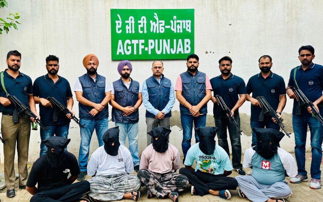 ਪੰਜਾਬ ਪੁਲਿਸ ਦੀ ਏਜੀਟੀਐਫ ਨੇ ਪਹਿਲੇ ਦਿਨ ਦੀ ਪੂਰਵ ਸੰਧਿਆ ‘ਤੇ ਸੰਭਾਵੀ ਸਨਸਨੀਖੇਜ਼ ਵਾਰਦਾਤਾਂ ਨੂੰ ਕੀਤਾ ਕਾਬੂ; ਫੜੇ ਗਏ ਪੰਜਾਂ ਵਿੱਚੋਂ ਮਾਸਟਰਮਾਈਂਡ