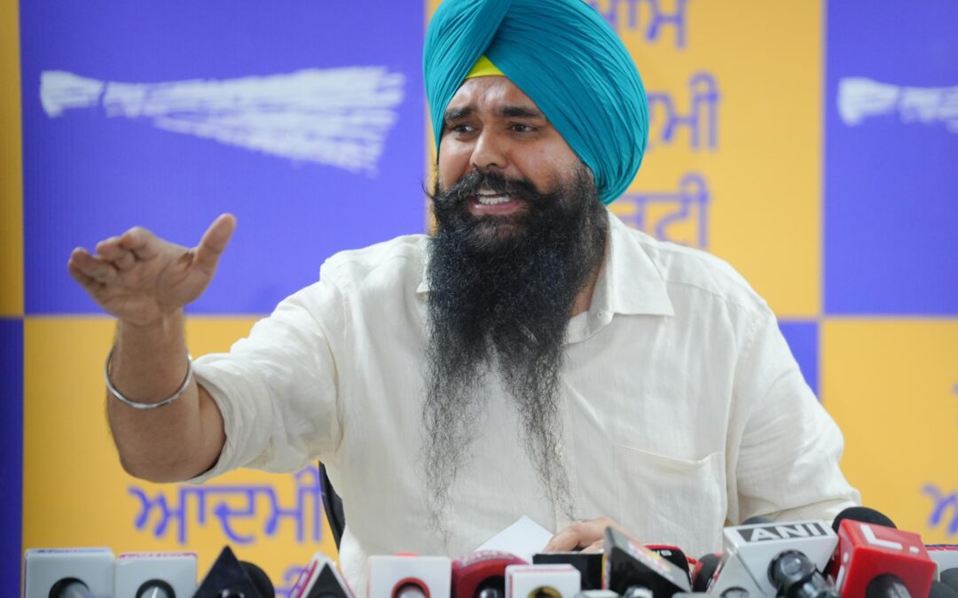 ਭਾਜਪਾ ਸਮਾਜਿਕ ਤਣਾਅ ਪੈਦਾ ਕਰਨ ਲਈ ਆਪਣੇ ਸੰਸਦ ਮੈਂਬਰਾਂ ਤੋਂ ਭੜਕਾਊ ਬਿਆਨਬਾਜੀ ਕਰਵਾ ਰਹੀ ਹੈ -ਆਪ