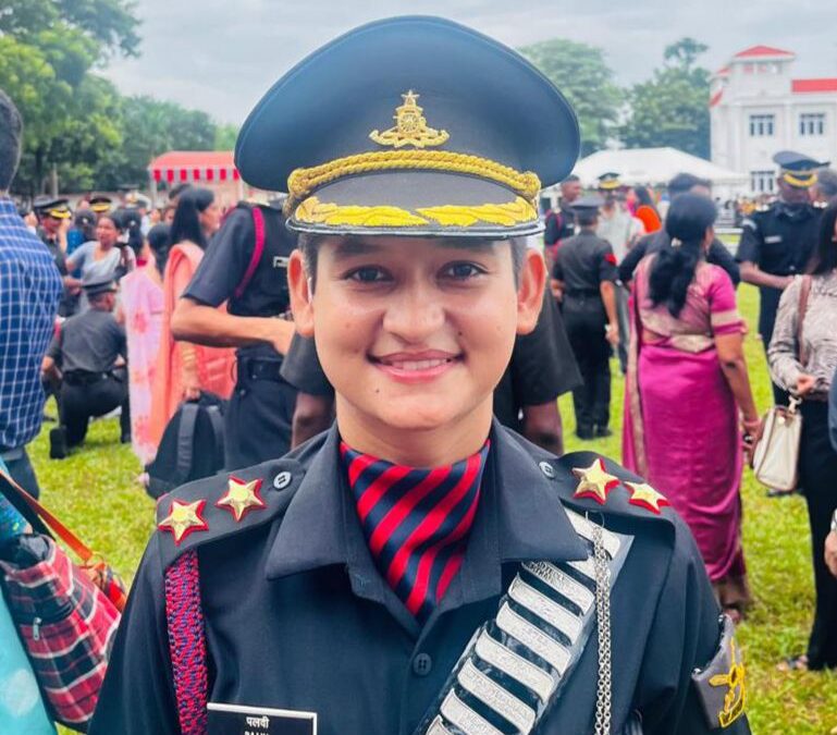 ਪਠਾਨਕੋਟ ਦੇ ਕਿਸਾਨ ਦੀ ਧੀ ਬਣੀ ਭਾਰਤੀ ਫੌਜ ‘ਚ ਕਮਿਸ਼ਨਡ ਅਫ਼ਸਰ