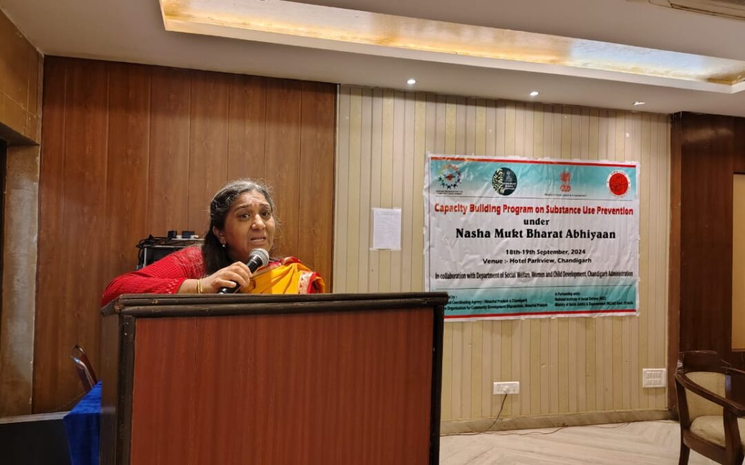 ਨਸ਼ਾ ਮੁਕਤ ਭਾਰਤ ਅਭਿਆਨ ਤਹਿਤ ਮਾਸਟਰ ਵਲੰਟੀਅਰਾਂ ਲਈ ਤਿੰਨ ਦਿਨਾਂ ਸਮਰੱਥਾ ਨਿਰਮਾਣ ਪ੍ਰੋਗਰਾਮ