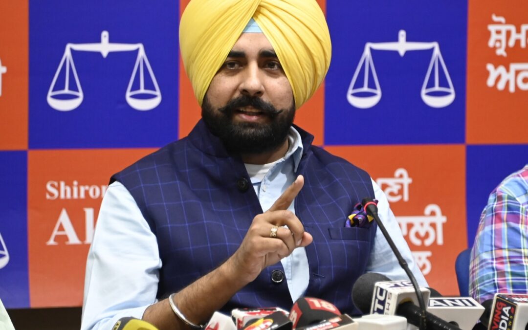 ਅੱਧੀ ਮਿਆਦ ਪੂਰੀ ਹੋਈ ਪਰ ਆਪ ਸਰਕਾਰ ਨੇ ਪੰਜਾਬ ਜਾਂ ਪੰਜਾਬੀਆਂ ਲਈ ਕੱਖ ਨਹੀਂ ਕੀਤਾ: ਅਕਾਲੀ ਦਲ