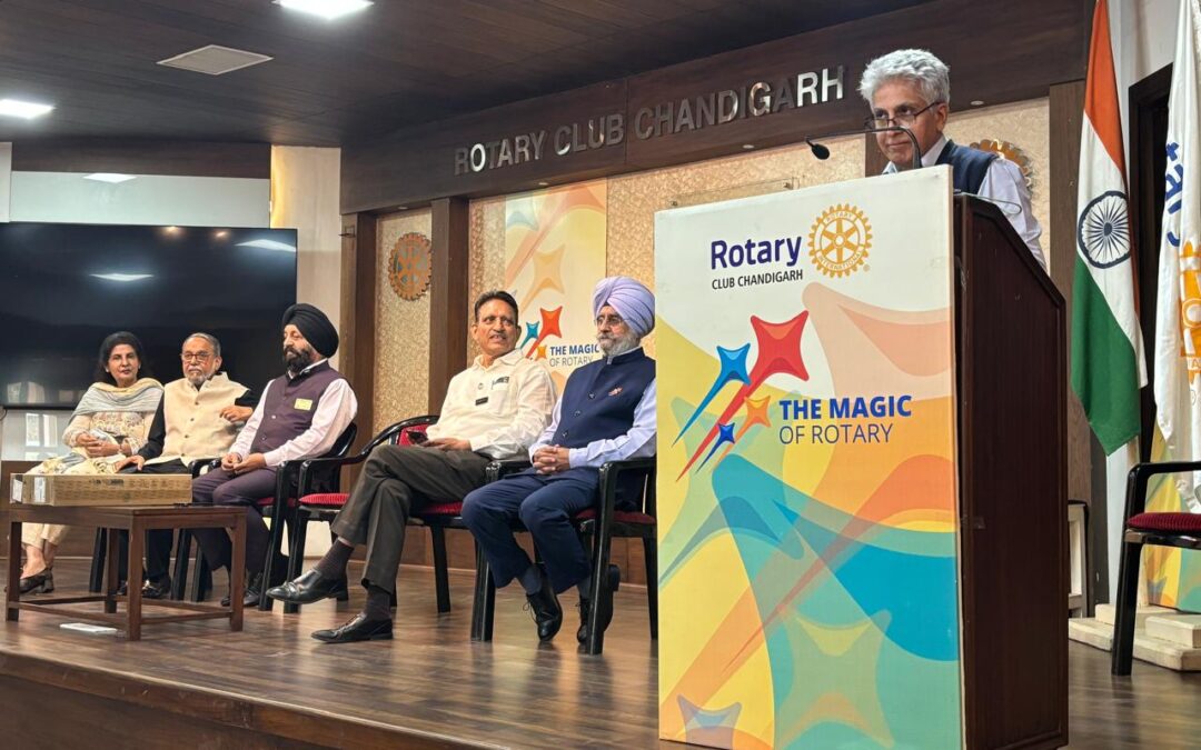 ਰੋਟਰੀ ਵੱਲੋਂ ਯੂਟੀ ਚੰਡੀਗੜ੍ਹ ਦੇ ਸਰਕਾਰੀ ਸਕੂਲਾਂ ਨੂੰ 30 ਕੰਪਿਊਟਰ ਦਾਨ