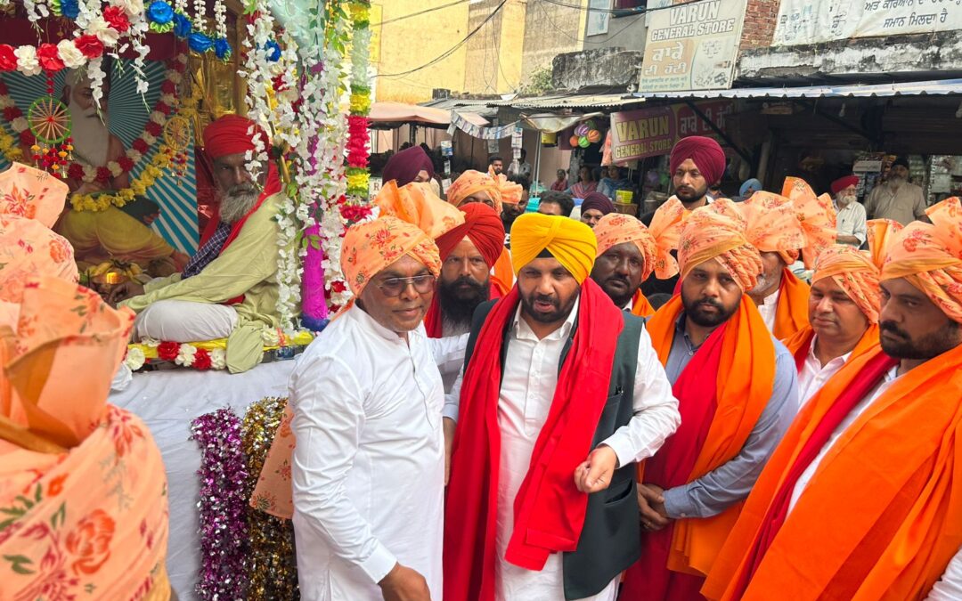 ਭਗਵਾਨ ਵਾਲਮੀਕਿ ਜੀ ਦੀਆਂ ਸਿੱਖਿਆਵਾਂ ਤੇ ਚਲ ਕੇ ਹੀ ਜੀਵਨ ਨੂੰ ਬਣਾ ਸਕਦੇ ਖੁਸ਼ਹਾਲ: ਹਰਭਜਨ ਸਿੰਘ