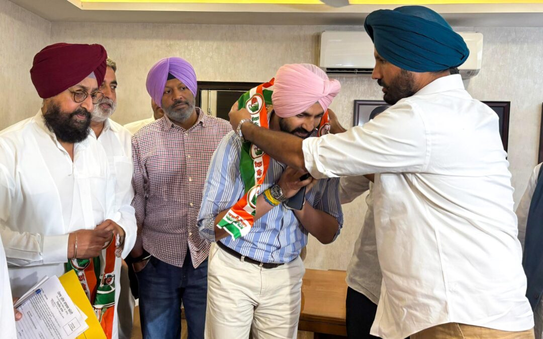 ਚੰਦਰੇਸ਼ਵਰ ਸਿੰਘ ਮੋਹੀ ਦੇ ਪਾਰਟੀ ‘ਚ ਸ਼ਾਮਲ ਹੋਣ ਨਾਲ ਪੰਜਾਬ ਕਾਂਗਰਸ ਦੀ ਤਾਕਤ ਵਧੀ