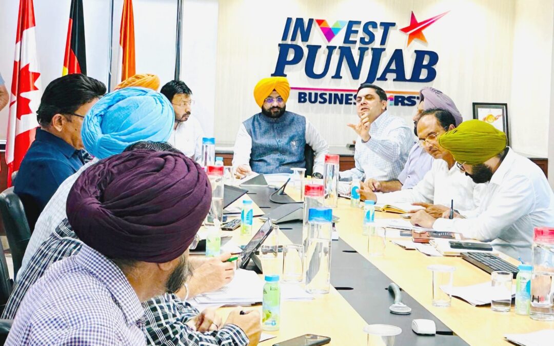 ਤਰੁਨਪ੍ਰੀਤ ਸੌਂਦ ਅਤੇ ਡਾ. ਰਵਜੋਤ  ਵੱਲੋਂ ਉਦਯੋਗਪਤੀਆਂ ਨੂੰ ਦਰਪੇਸ਼ ਸਮੱਸਿਆਵਾਂ ਦੇ ਹੱਲ ਲਈ ਅਧਿਕਾਰੀਆਂ ਨੂੰ ਪੰਜਾਬ ਦੇ ਫੋਕਲ ਪੁਆਇੰਟਾਂ ਦੇ ਦੌਰੇ ਕਰਨ ਦੇ ਨਿਰਦੇਸ਼