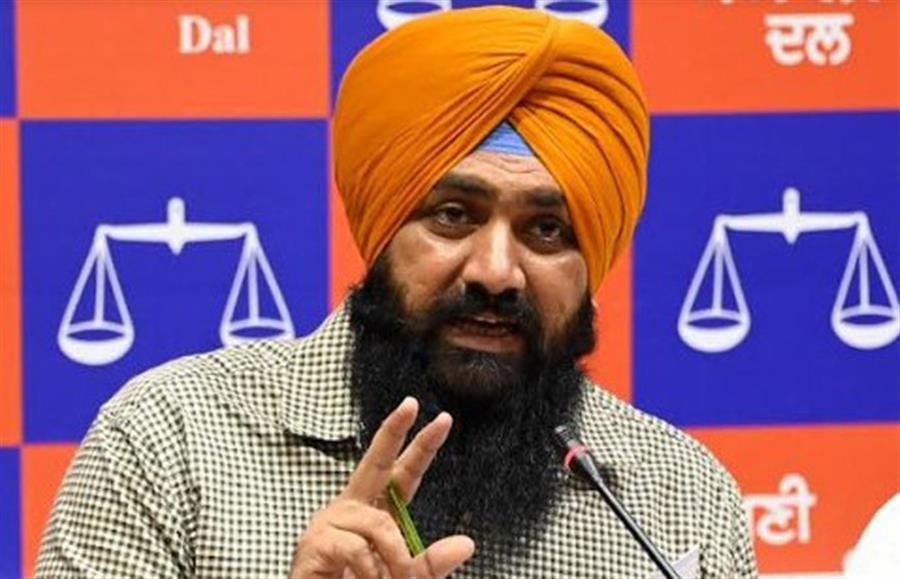 ਸਰਬਜੀਤ ਝਿੰਜਰ ਨੇ ਸਿਆਸੀ ਫਾਇਦੇ ਲਈ ਡੇਰਾ ਸੱਚਾ ਸੌਦਾ ਮੁਖੀ ਨੂੰ ਬਾਰ ਬਾਰ ਪੈਰੋਲ ਦੇਣ ਲਈ ਭਾਜਪਾ ਦੀ ਕੀਤੀ ਨਿੰਦਾ