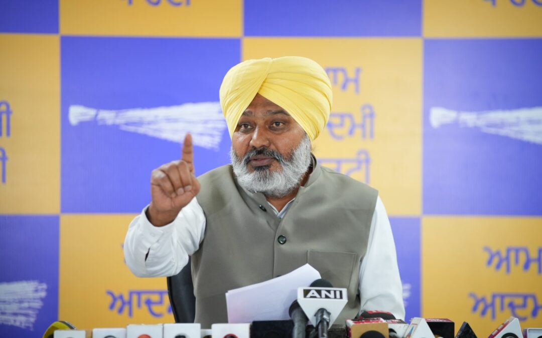 ਕੈਪਟਨ ਦਾ ਮੰਡੀ ਦੌਰਾ ਮਹਿਜ਼ ‘ਡਰਾਮਾ’ : ਹਰਪਾਲ ਚੀਮਾ