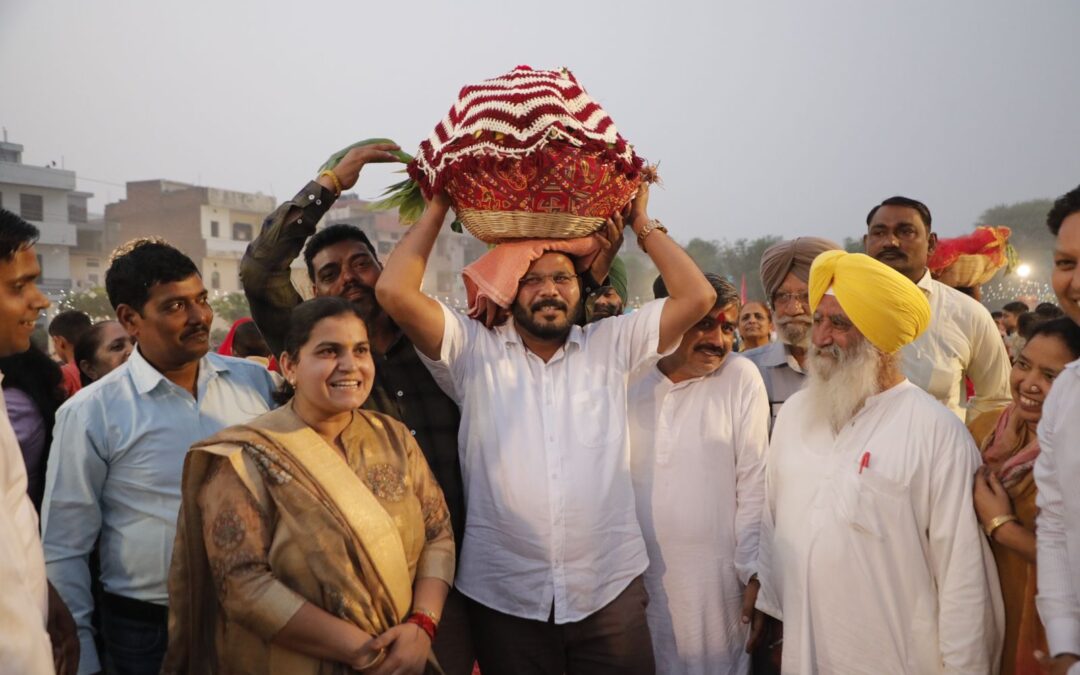 ਐੱਮਸੀ ਚੰਡੀਗੜ੍ਹ ਵੱਲੋਂ ਇੰਦਰਾ ਕਾਲੋਨੀ ਮਨੀਮਾਜਰਾ ਵਿਖੇ ਜ਼ੀਰੋ ਵੇਸਟ ਛਠ ਪੂਜਾ ਮਨਾਈ ਗਈ