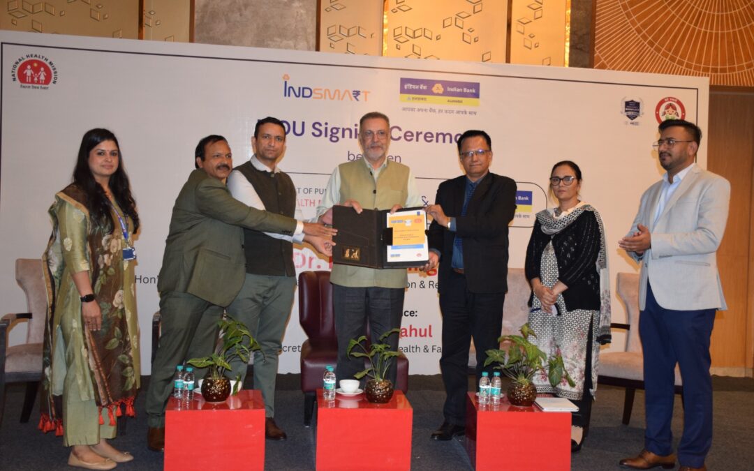 ਐਨ.ਐਚ.ਐਮ. ਪੰਜਾਬ ਨੇ 8 ਹਜ਼ਾਰ ਕਰਮਚਾਰੀਆਂ ਨੂੰ ਮੈਡੀਕਲ ਬੀਮਾ ਕਵਰ ਪ੍ਰਦਾਨ  ਕਰਨ ਲਈ ਇੰਡੀਅਨ ਬੈਂਕ ਨਾਲ ਸਮਝੌਤਾ ਸਹੀਬੱਧ ਕੀਤਾ