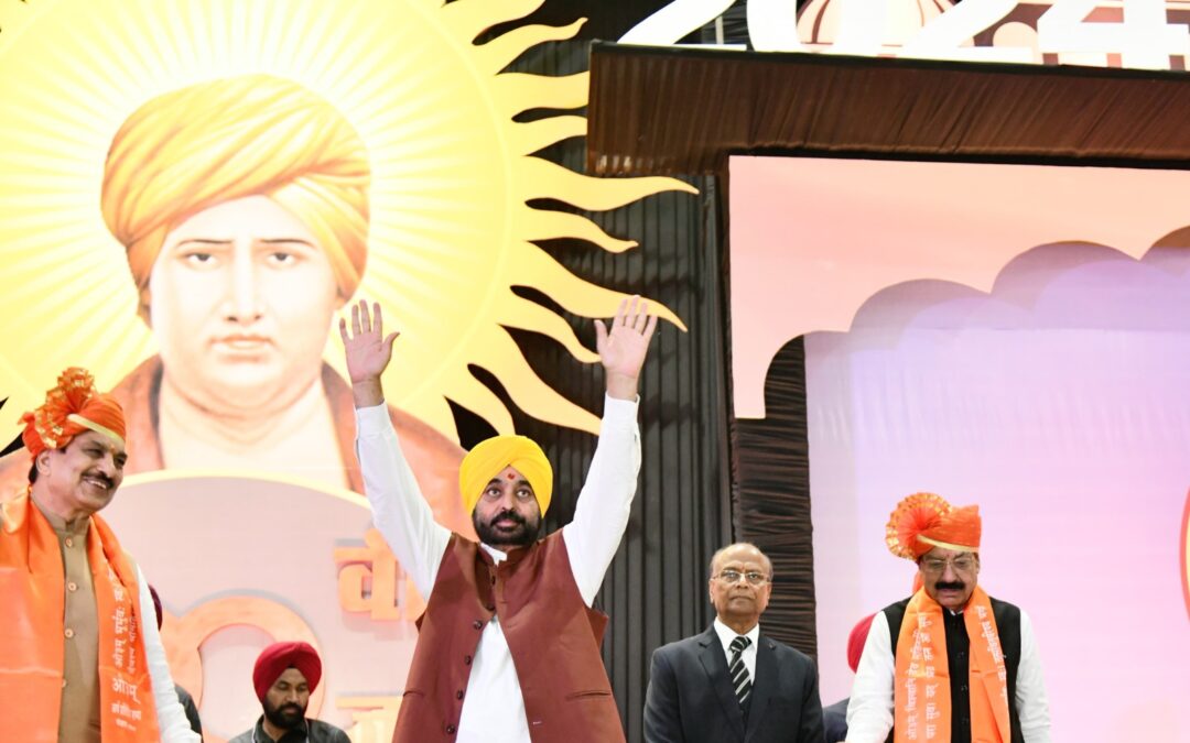 ਮਹਾਂਰਿਸ਼ੀ ਦਯਾਨੰਦ ਸਰਸਵਤੀ ਨੇ ਸਿੱਖਿਆ ਅਤੇ ਸਮਾਜ ਸੁਧਾਰ ਦੇ ਖੇਤਰ ਵਿੱਚ ਮਹਾਨ ਕੰਮ ਕੀਤੇ – ਮੁੱਖ ਮੰਤਰੀ ਭਗਵੰਤ ਮਾਨ