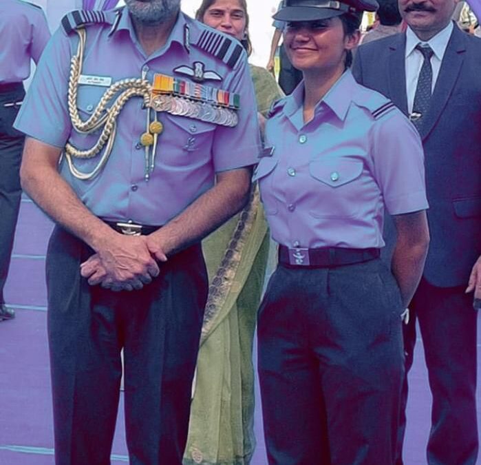 ਖਮਾਣੋਂ ਦੀ ਅਰਸ਼ਦੀਪ ਕੌਰ ਬਣੀ ਭਾਰਤੀ ਹਵਾਈ ਸੈਨਾ ਵਿੱਚ ਫਲਾਇੰਗ ਅਫ਼ਸਰ