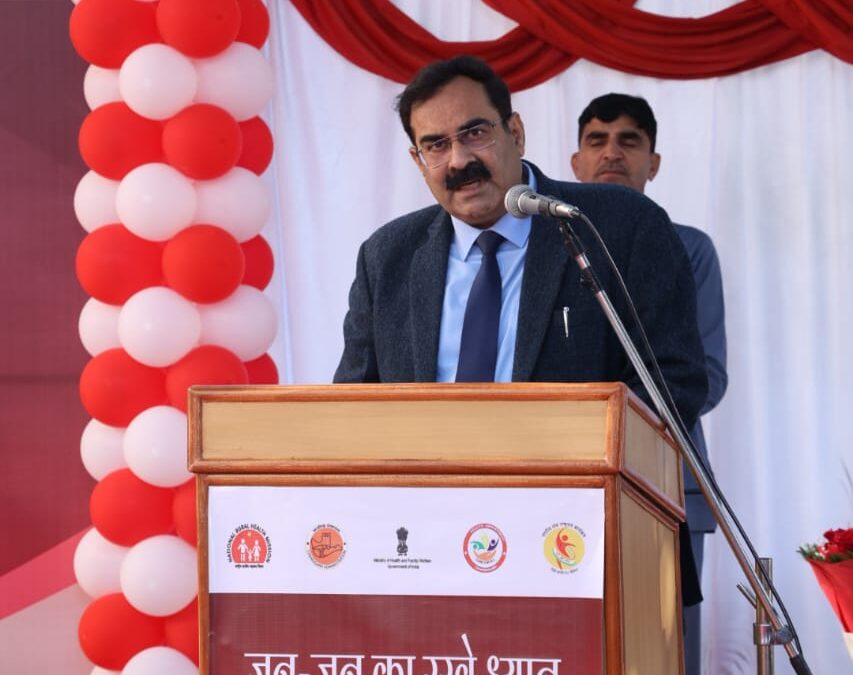 ਸ਼੍ਰੀ ਰਾਜੀਵ ਵਰਮਾ ਨੇ ਟੀਬੀ ਦੇ ਕੇਸਾਂ ਦੀ ਤੀਬਰਤਾ ਨਾਲ ਖੋਜ ਲਈ 100-ਦਿਨ ਦੀ ਮੁਹਿੰਮ ਦੀ ਸ਼ੁਰੂਆਤ ਕੀਤੀ