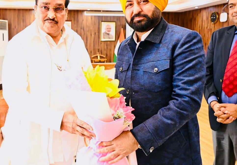 ਹਰਦੀਪ ਸਿੰਘ ਮੁੰਡੀਆਂ ਵੱਲੋਂ ਕੇਂਦਰੀ ਜਲ ਸ਼ਕਤੀ ਮੰਤਰੀ ਨੂੰ ਜਲ ਜੀਵਨ ਮਿਸ਼ਨ ਤਹਿਤ ਪਹਿਲੀ ਕਿਸ਼ਤ ਦੀ 161 ਕਰੋੜ ਰੁਪਏ ਦੀ ਬਕਾਇਆ ਰਾਸ਼ੀ ਜਾਰੀ ਕਰਨ ਦੀ ਅਪੀਲ