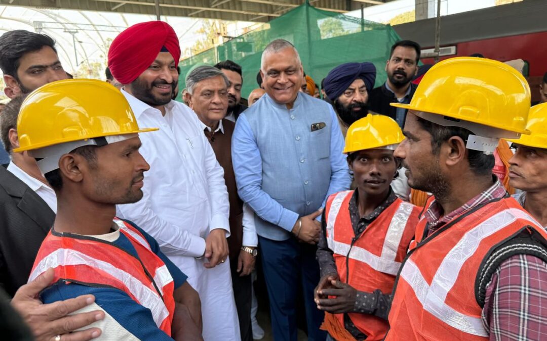 ਜਲੰਧਰ ਕੈਂਟ ਰੇਲਵੇ ਸਟੇਸ਼ਨ ਜਲਦੀ ਹੀ ਲੋਕਾਂ ਨੂੰ ਸਮਰਪਿਤ ਕੀਤਾ ਜਾਵੇਗਾ: ਸ੍ਰੀ ਰਵਨੀਤ ਸਿੰਘ ਬਿੱਟੂ