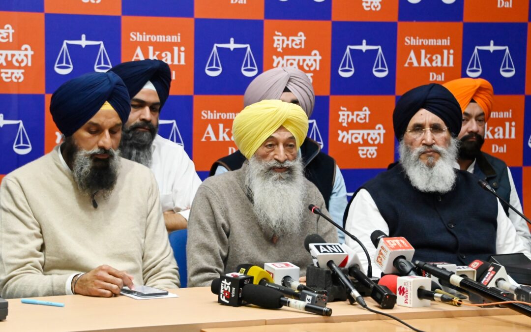 ਸੁਖਬੀਰ ਸਿੰਘ ਬਾਦਲ ’ਤੇ ਕਾਤਲਾਨਾ ਹਮਲਾ ਸਿੱਖ ਰਵਾਇਤਾਂ, ਖਾਲਸਾ ਵਿਰਾਸਤ ਤੇ ਸਾਡੇ ਗੁਰੂ ਸਾਹਿਬਾਨ ਵੱਲੋਂ ਦਰਸਾਈਆਂ ਕਦਰਾਂ ਕੀਮਤਾਂ ਤੇ ਸੰਸਥਾਵਾਂ ’ਤੇ ਹਮਲਾ: ਅਕਾਲੀ ਦਲ