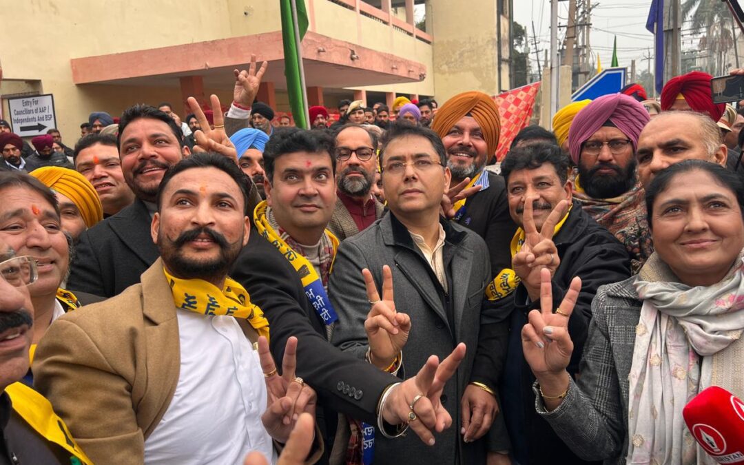 ਜਲੰਧਰ ‘ਚ ‘ਆਪ’ ਦੀ ਵੱਡੀ ਜਿੱਤ, ਮੇਅਰ ਬਣੇ ਵਨੀਤ ਧੀਰ ਦੀ ਅਗਵਾਈ ‘ਚ ਜਲੰਧਰ ਦਾ ਵਿਕਾਸ ਹੋਵੇਗਾ ਨਵੀਆਂ ਬੁਲੰਦੀਆਂ ‘ਤੇ