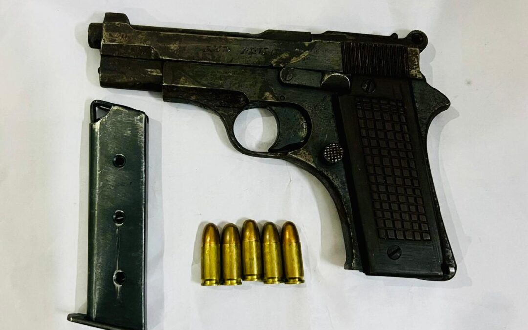 ਡੇਰਾ ਬੱਸੀ ਗੋਲੀਬਾਰੀ ਘਟਨਾ: ਪੰਜਾਬ ਪੁਲਿਸ ਵੱਲੋਂ ਲਾਰੈਂਸ ਬਿਸ਼ਨੋਈ ਅਤੇ ਗੋਲਡੀ ਬਰਾੜ ਗੈਂਗ ਦਾ ਨੇੜਲਾ ਸਾਥੀ ਗ੍ਰਿਫ਼ਤਾਰ; ਇੱਕ ਪਿਸਤੌਲ ਬਰਾਮਦ