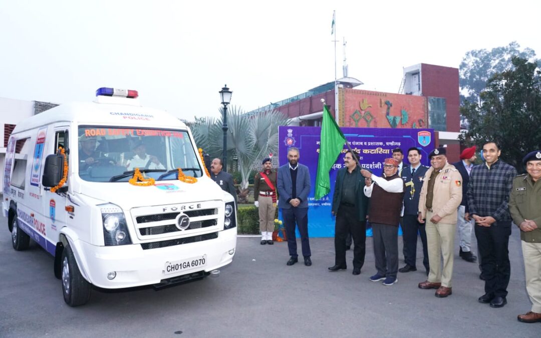 ਰਾਜਪਾਲ ਵੱਲੋਂ ਟ੍ਰੈਫਿਕ ਅਤੇ ਸੜਕ ਸੁਰੱਖਿਆ ਜਾਗਰੂਕਤਾ ਵੈਨ ਦੀ ਸ਼ੁਰੂਆਤ