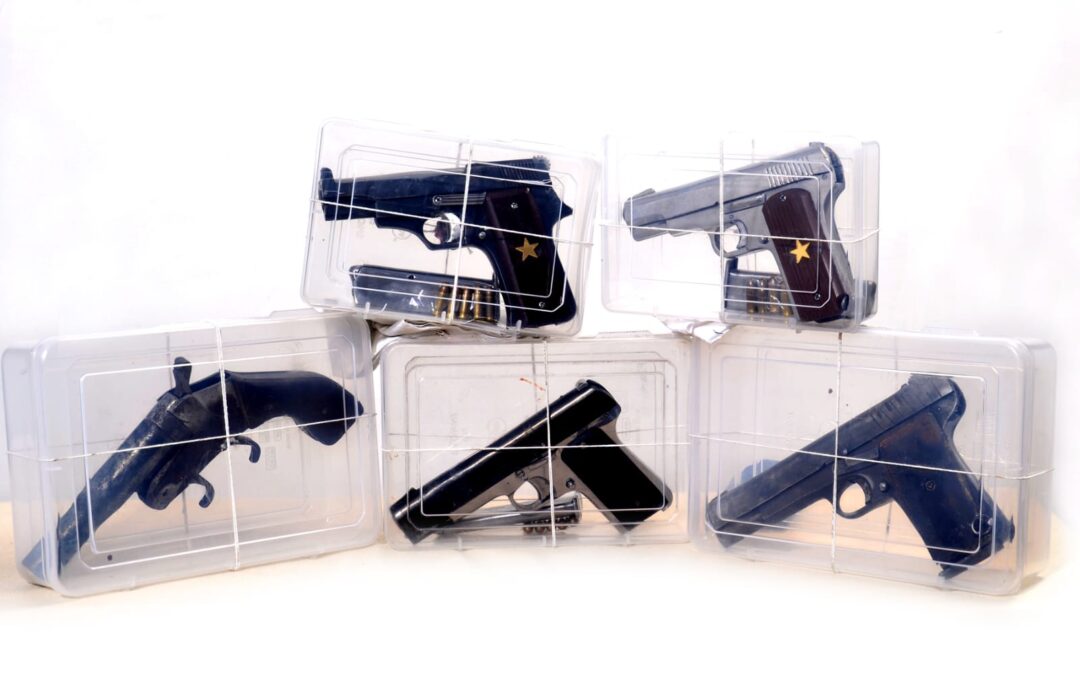 ਮਿੱਥ ਕੇ ਹਤਿਆਵਾਂ ਕਰਨ ਦੀ ਸਾਜ਼ਿਸ਼ ਰਚਣ ਵਾਲੇ ਜੱਗੂ ਭਗਵਾਨਪੁਰੀਆ ਗਿਰੋਹ ਦੇ ਪੰਜ ਮੈਂਬਰ ਗ੍ਰਿਫ਼ਤਾਰ; ਦੋ ਪਿਸਤੌਲਾਂ ਬਰਾਮਦ